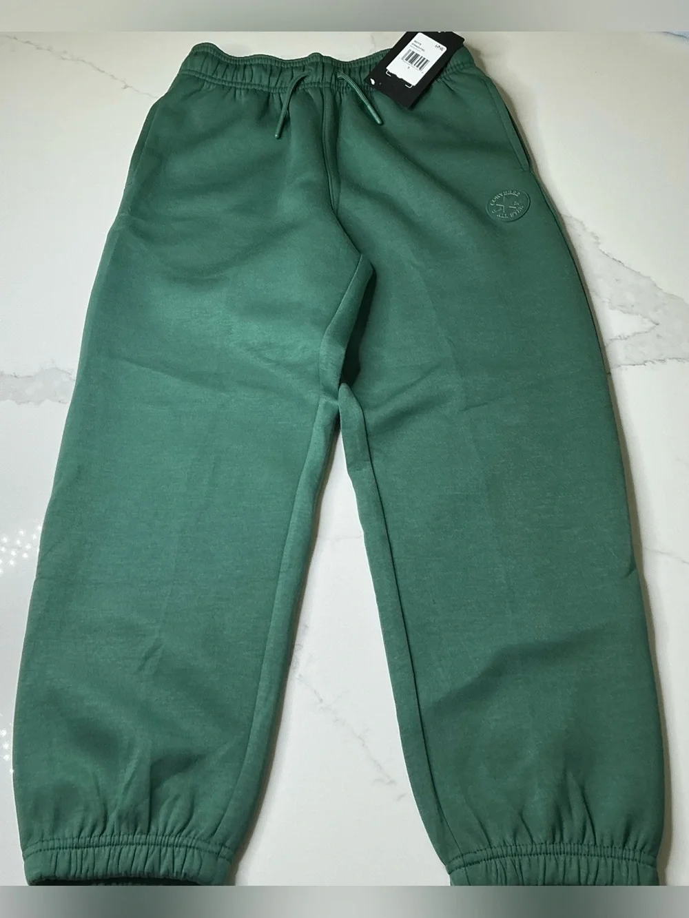 Converse Boys Chuck Taylor All Star Logo Fleece Sweat Pants Med. 7-9 Yrs New